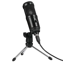 Microphone à condensateur USB, pour Mac, ordinateur portable, enregistrement, Streaming, Twitch, voix, Podcasting, Youtube, Skype 