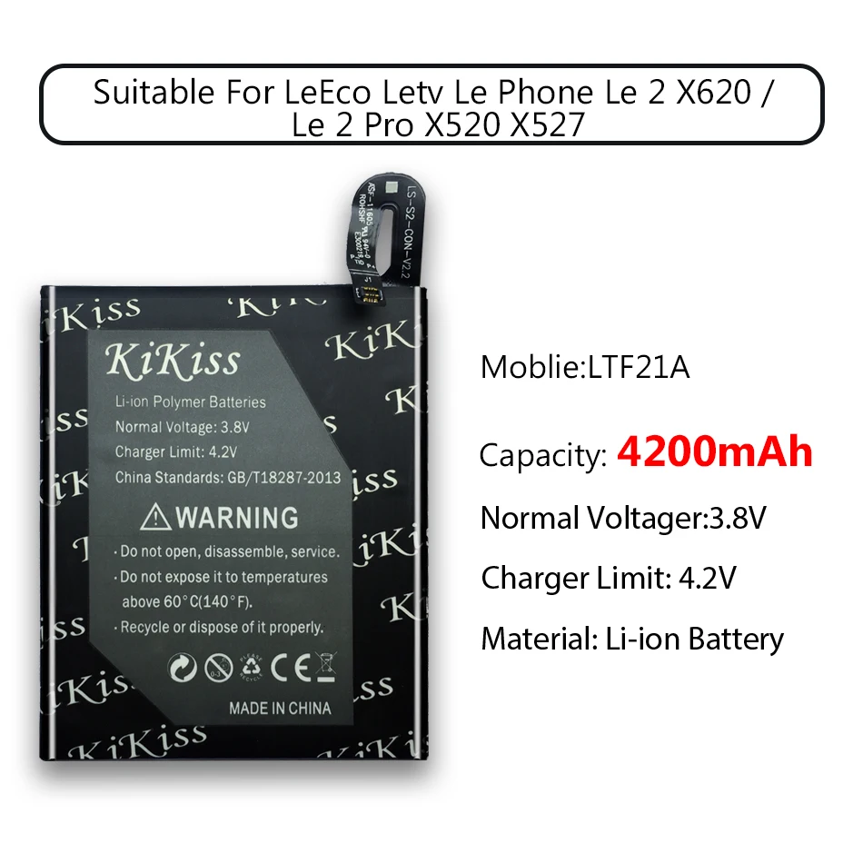 Новинка для Letv LeEco Le 2X620 батарея 4200 мАч LTF21A батарея для Letv Le 2 Pro/Letv X520 запасная батарея для телефона