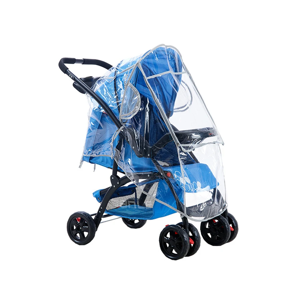 

Buggy Rain Cover Universal Raincover For Baby Pushchair Stroller Pram Waterproof [3]