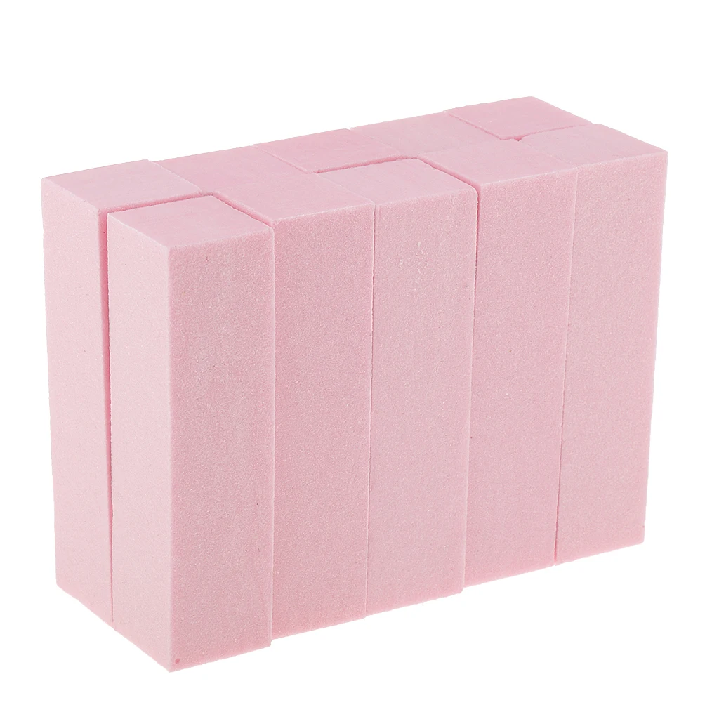 10 Pieces Sanding Block Buffer Nail File Gel Nails File Block File Block Nails