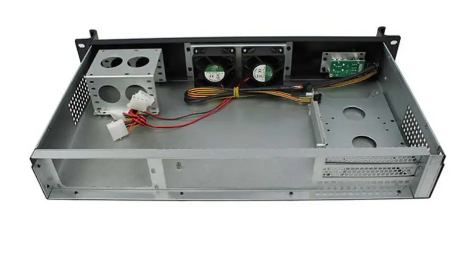 1.5U ipc Шасси 1.5U rackmount корпус глубина 250 мм мини ITX ультра-короткий для 17*17 см материнская плата сервер межсетевой экран для компьютера