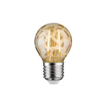 

28383 LED Tropfen 2,5 E27 Krokoeis Gold 2600K