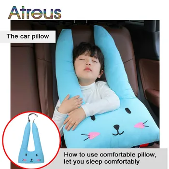

Car Seat Belts Pillow Children Headrest Protection Cushion for Mercedes Benz W205 W203 W212 W124 W204 Citroen C5 C4 C3 MG zs
