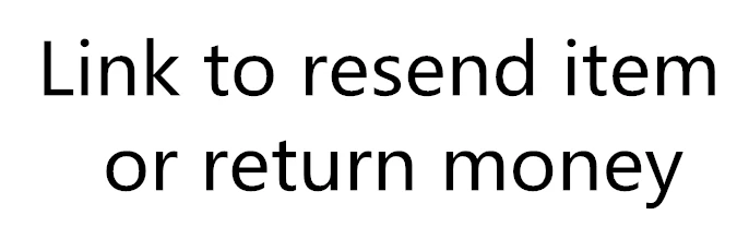 

Link to resend or refund