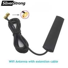 SMA Extention-Cable Wifi-Antenna Car-Radio Universal Android Connector Male with 