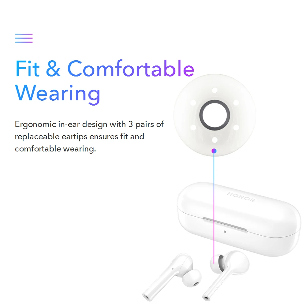 Беспроводные наушники Huawei Honor Flypods Lite TWS с басами Bluetooth 4 2 микрофоном