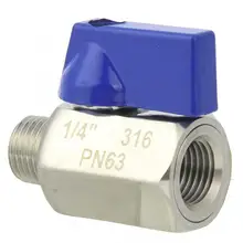 Соединение газовой трубы из нержавеющей стали BSPP Мужская/Внутренняя резьба 2 способа запорный шаровой клапан для соединение водопроводной трубы