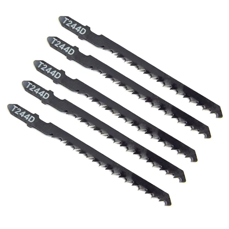 Jigsaw Blade Jigsaw Blades Set Metal Wood Assorted Blades Woodworking T144D/T244D/T127D/T111C Power Tool Saw Blade 5pcs jig saw blades