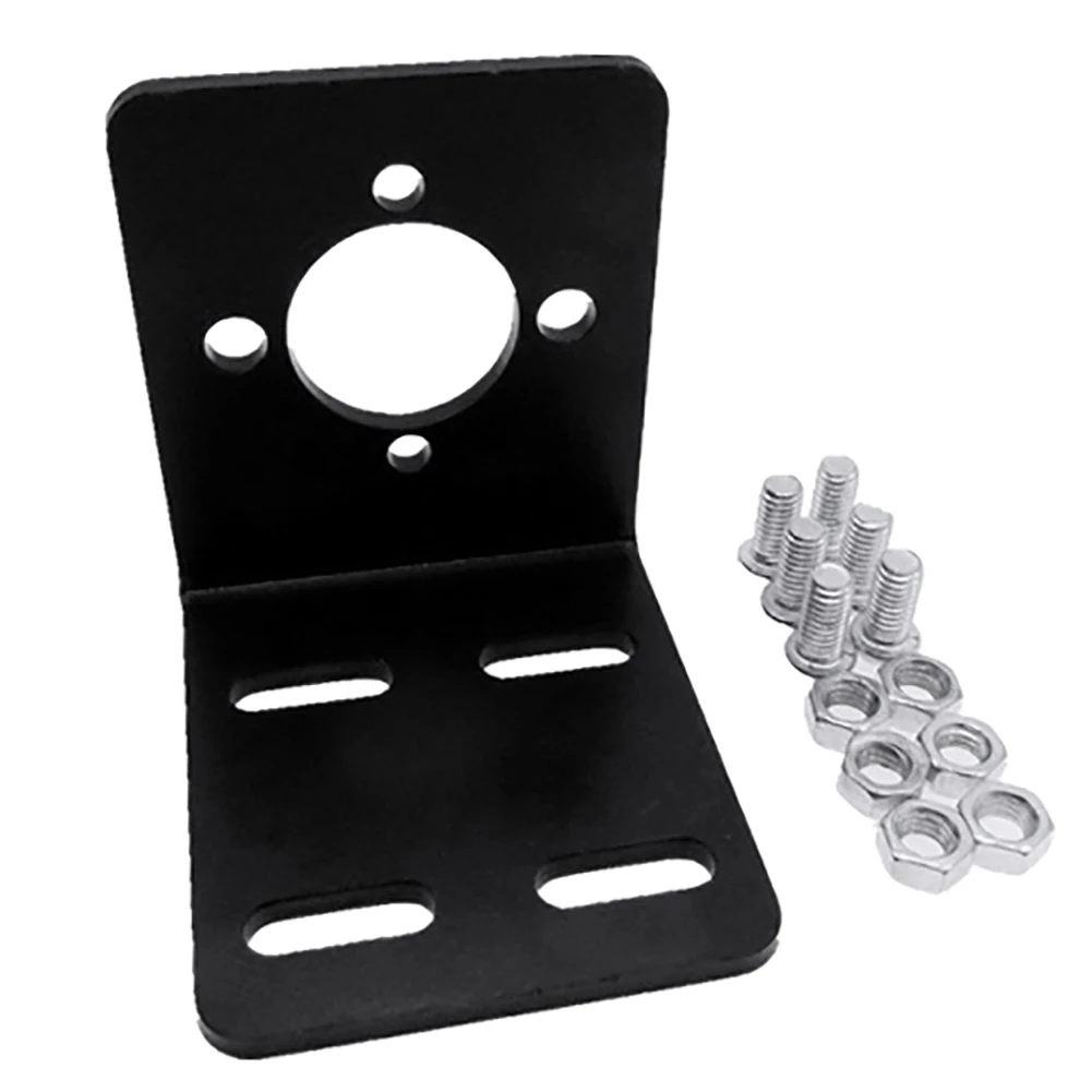 

Multi-purpose 750 755 775 795 885 895 997 Motor Mounting Bracket High Torque 3MM Metal L-type Fixed Seat with M5 Screw Nuts