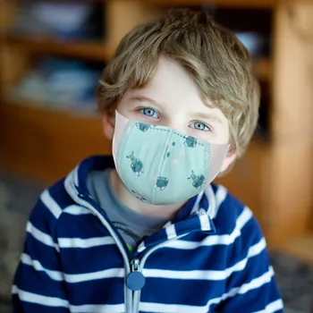 

cartoon face mask Three-layer Breathable Non-woven face mask cover mouth Baby Disposable Mascarillas Elastic Ear Loop Masks