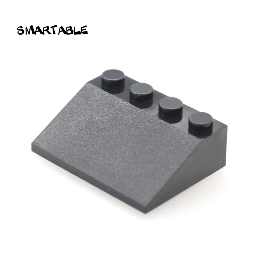 

Smartable Slope 25° 4x3 Building Blocks MOC Parts Toys For Kids Creative Big House Compatible Major Brands City 3299 20pcs/lot