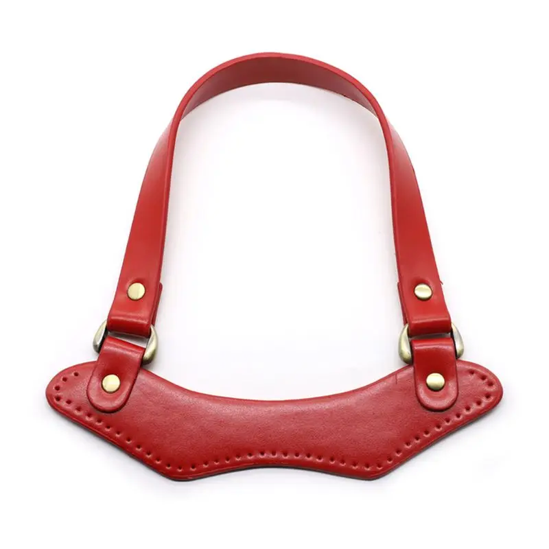 Hot Item PU Leather Handbag Top Handle Strap for DIY Handmade Woven Bag Accessories exoD866QE