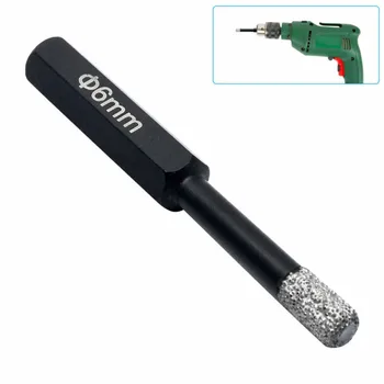 

Attachment Dry Diamond Drill Bit Supplies Black Rotary Tile Ceramic Marble