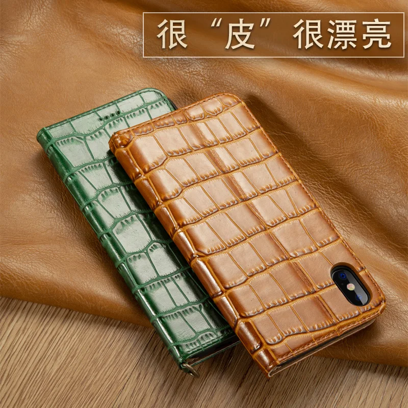 

Embossed crocodile genuine leather mobile phone case cover for embossed crocodile genuine leather