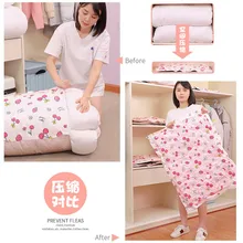 

Vacuum Storage Bag Manual Pump Or Electric Pump Suction Quilt Organizer Thickened Reusable Seal Packet Travel Organizer