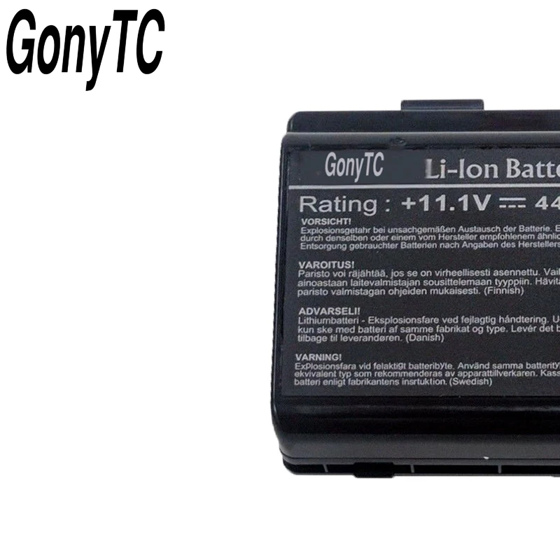 GONYTC A32-X51 Аккумулятор для ноутбука ASUS A32-X51 A32-T12 90-NQK1B1000Y X58 T12 T12C X51H X51C X51R X58C X58L X51L