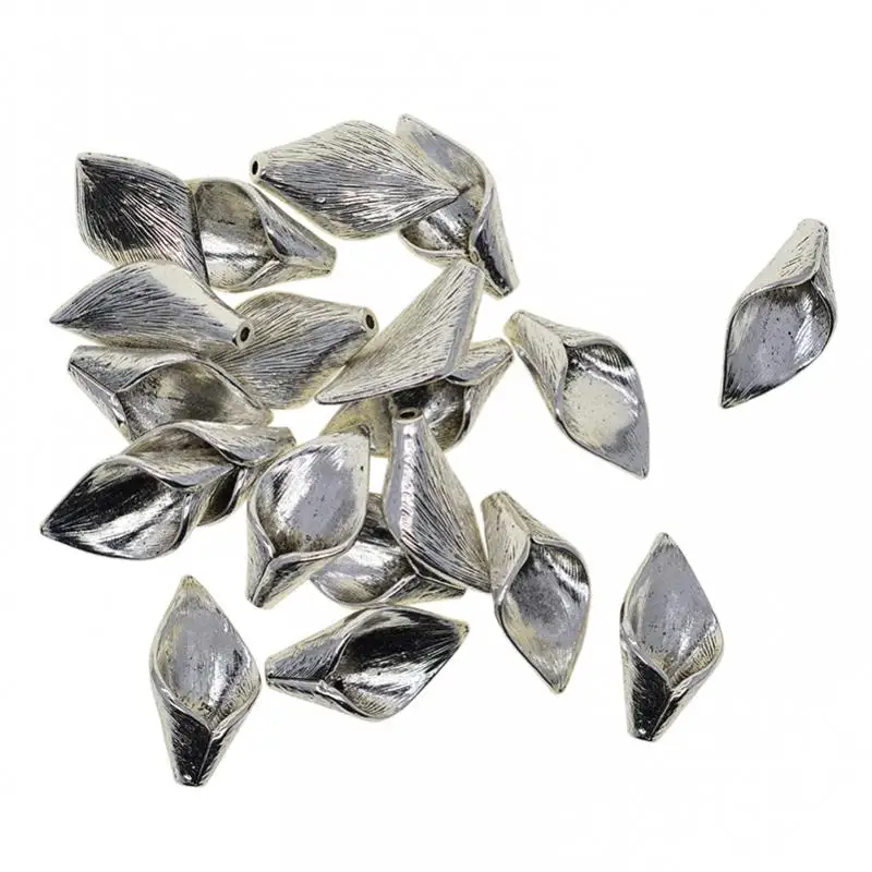 20x TIBETAN SLIVER CALLA LILY CHARMS FOR DIY EARRINGS FINDINGS 1.03 X 0.59'