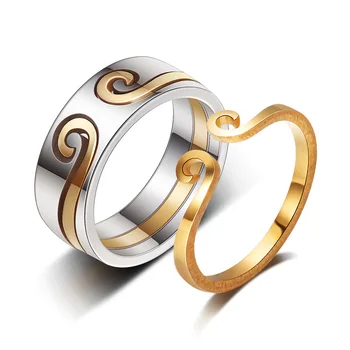 

Personality can be rotated and female tide couple models evil ring ring lucky man and light index finger ring