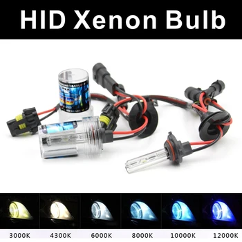

HID Xenon H7 35W 6000K Bulbs H1 H3 H11 9005 9006 12V AC HID Xenon bulb Auto Car Headlight Replacement lamp 4300K 6000K 8000K