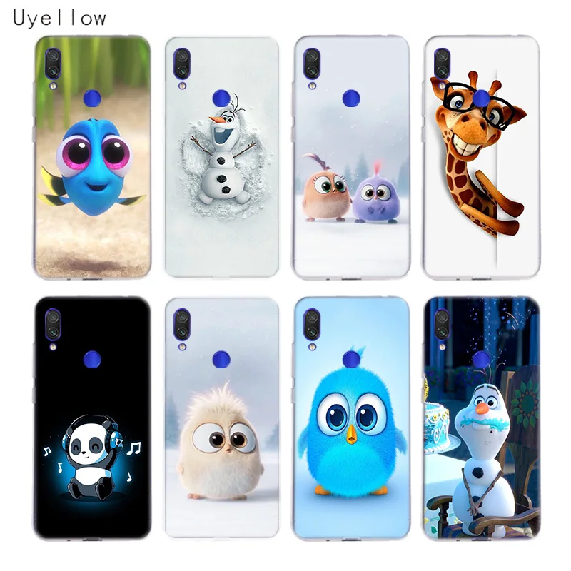 

Uyellow Cute Cartoon Image Phone Case For Redmi S2 Note 4 5 6 7 4X 5 5A 5P 6 6A 7A Y3 For Xiaomi A1 A2 A3 F1 8 lite 9SE Cover