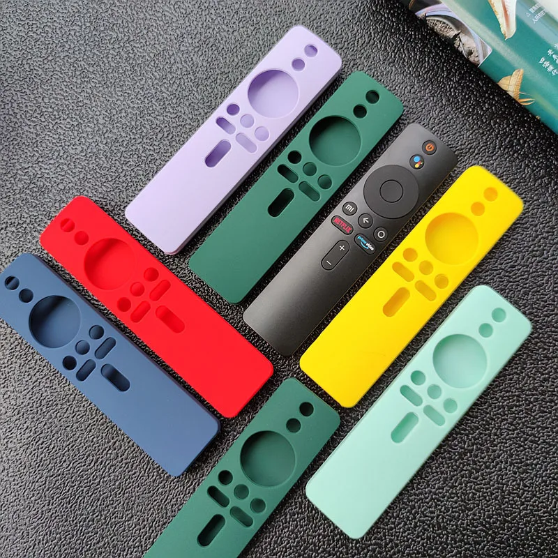 1pc Covers for Xiaomi Mi TV Box s Wifi Remote Control Case Silicone Shockproof Protector For Mi TV Stick 1080P