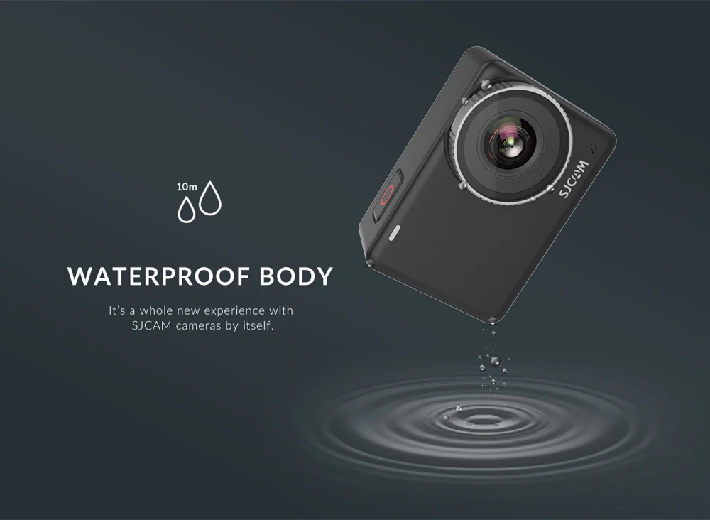 Sjcam sj10 pro action camera supersmooth 4k 60fps wifi remote ambarella h22 chip sports video camera 10m body waterproof dv