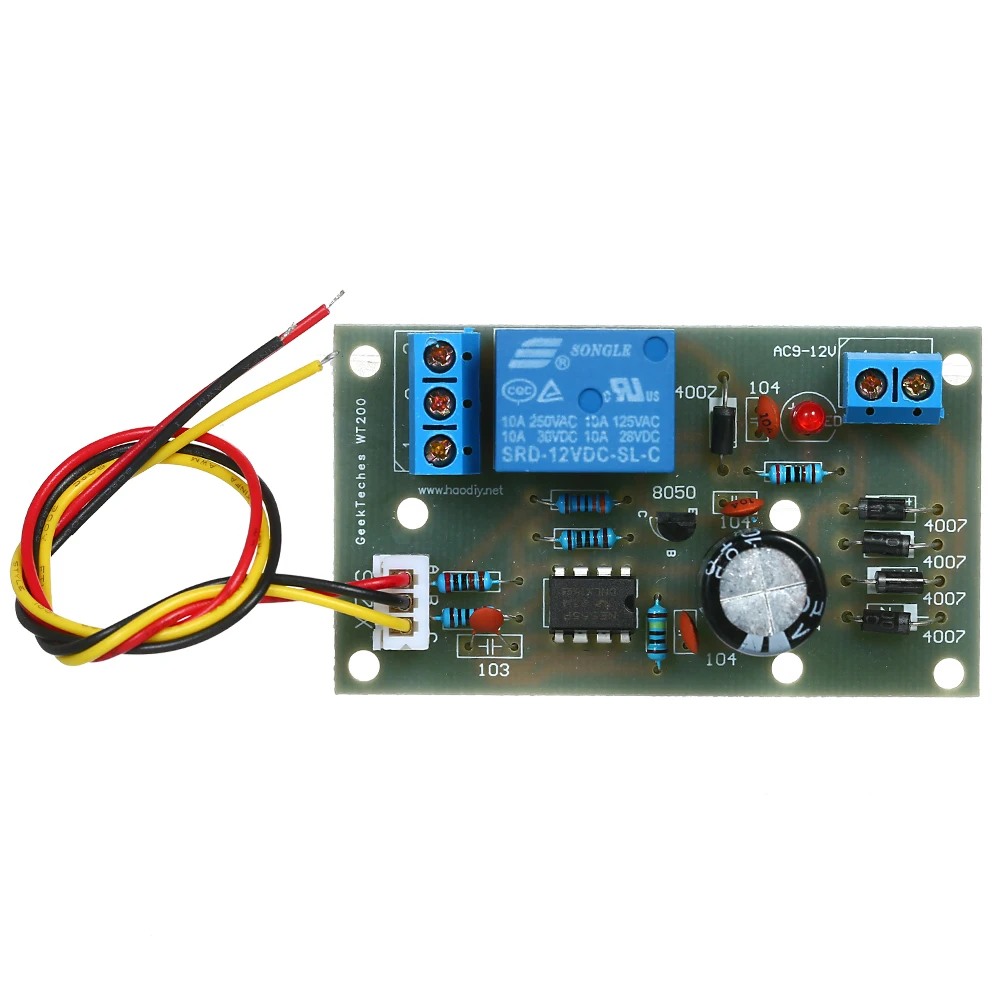 

New Liquid Level Controller Water Level Detection Sensor Module 9-12V AC/DC 12-15V Relay Controller Switch Automation Detection