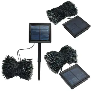 

8 Modes 300 LED 32M Multicolor Outdoor Lighting Solar Lamps LED Lighting Strings Lights Festival Christmas Tree Decorative Light