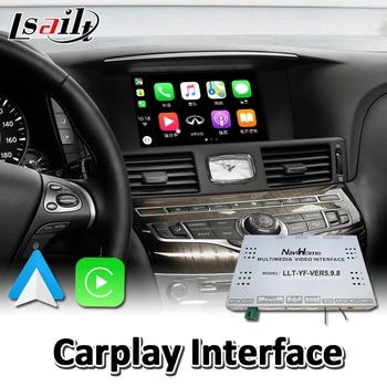 

Lsailt Wireless Carplay Interface for Infiniti Q70 2013-2019 Year Wired Android Auto Youtube Video Music Play