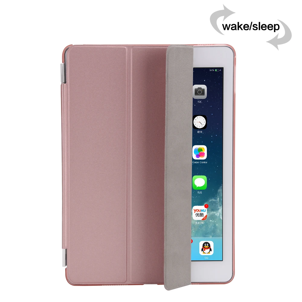Чехол для iPad Air 3 10 2 2019 2020 7 8 поколение искусственная кожа умный чехол Pro 5 9 2017 2018 PC