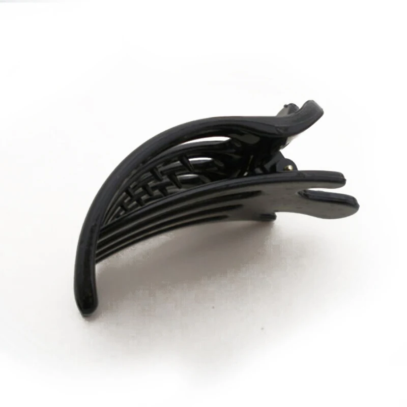 Black Coffee Plastic Hair Claw Clamp Hair Clip Women Black Hairpin Styling Hair Accessory