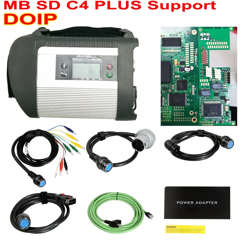

Support DOIP MB SD C4 PLUS Star Diagnosis For Cars and Trucks Star C4 With Free DTS & Vediamo 2019.9 HDD Free Shipping by DHL