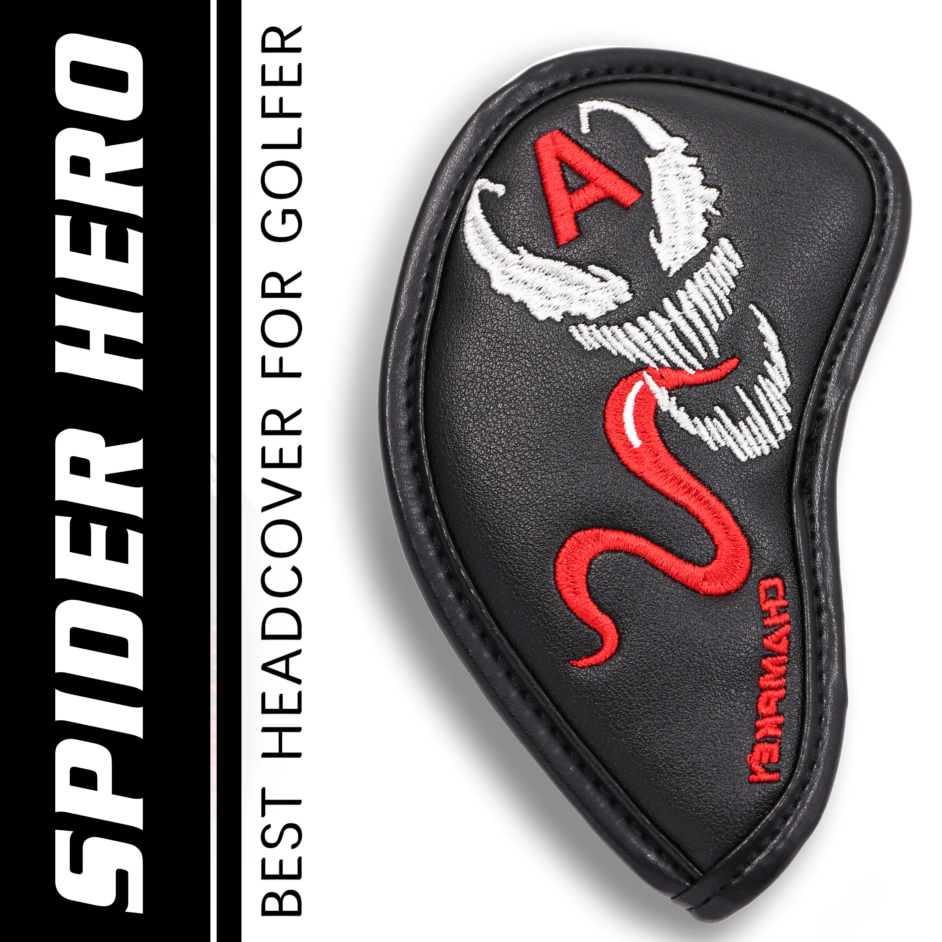 10 шт Гольф Железный головной убор с цифрами толстые ПУ искусственная кожа