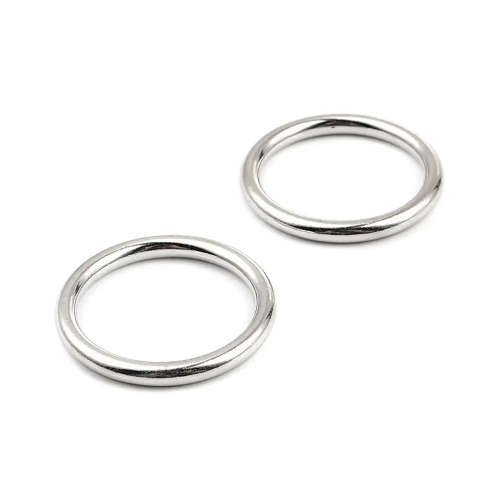DoreenBeads Handmade Zinc Alloy Closed Soldered Jump Rings Findings