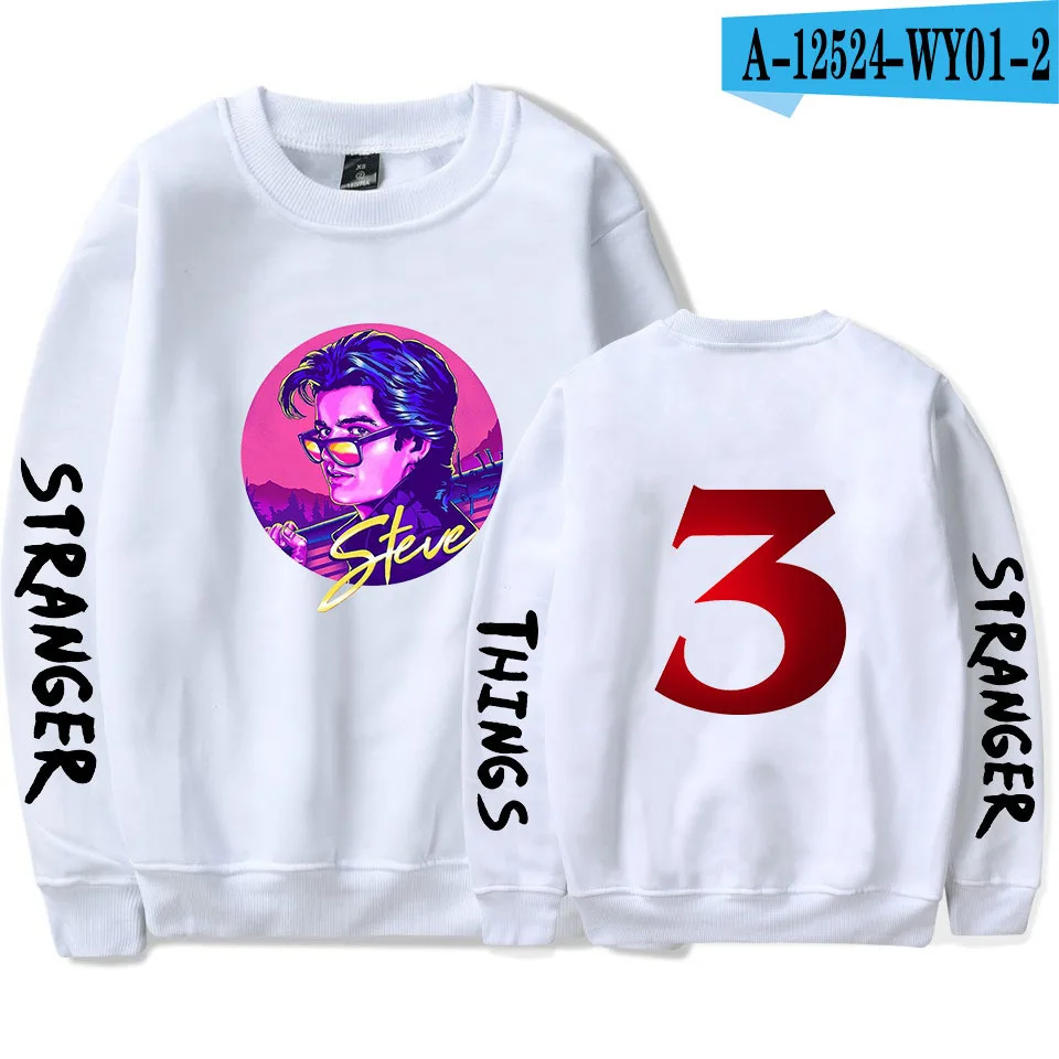 

Fahsion Stranger Things Print Hoodies Sweatshirts Men Women Hip Hop Pullover Casual Hoodies Clothes