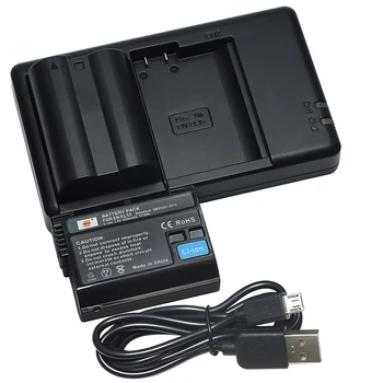 

2pcs 2550mAh 7.0V DSTE EN-EL15 ENEL15 Camera Battery Charger for Nikon D7000 D500 D7100 D800 D800E D600 D610 D810 D7200 Z6 Z7