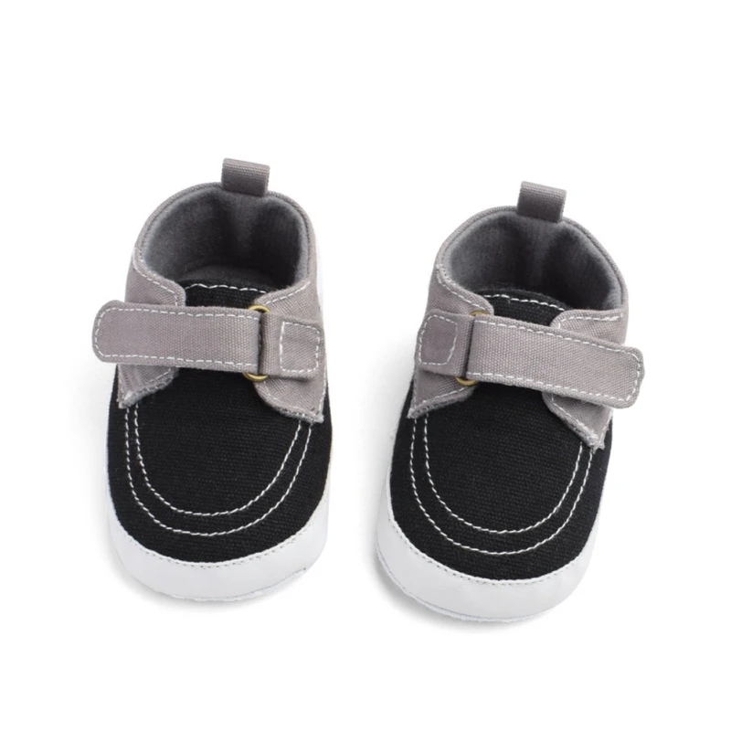 Детская обувь для маленьких мальчиков, обувь для новорожденных мягкая подошва, хлопковые кроссовки, обувь для малышей Спортивная Повседневная Теплая обувь для первых шагов, для детей от 0 до 18 месяцев, новое поступление
