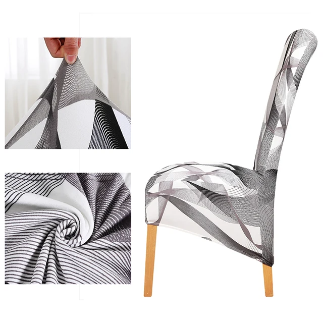 Large Size Long Back Chair Cover King High Back Spandex Fabric Chair Covers Restaurant Hotel Party Banquet Chair Slipcovers Chair Slipcover Decorative Chair Coverschair Covers Spandex Aliexpress