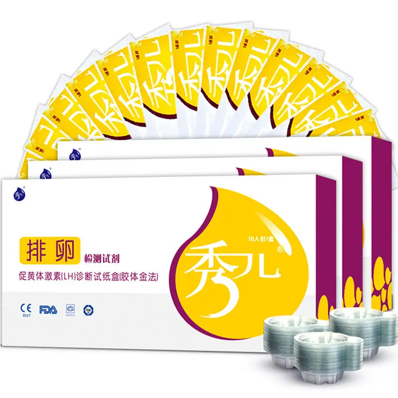 

20pcs LH Ovulation Test Paper Fertility Test Ovulation Urine Test Strips