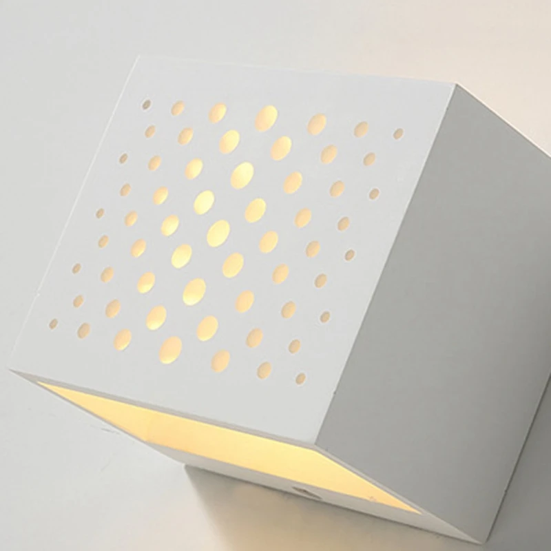 

Modern Led Wall Sconce Lighting Fixture Lamps 5W Warm White 2700K Up and Down Plaster Indoor Wall Mounted Wall Lights (Warm Whit