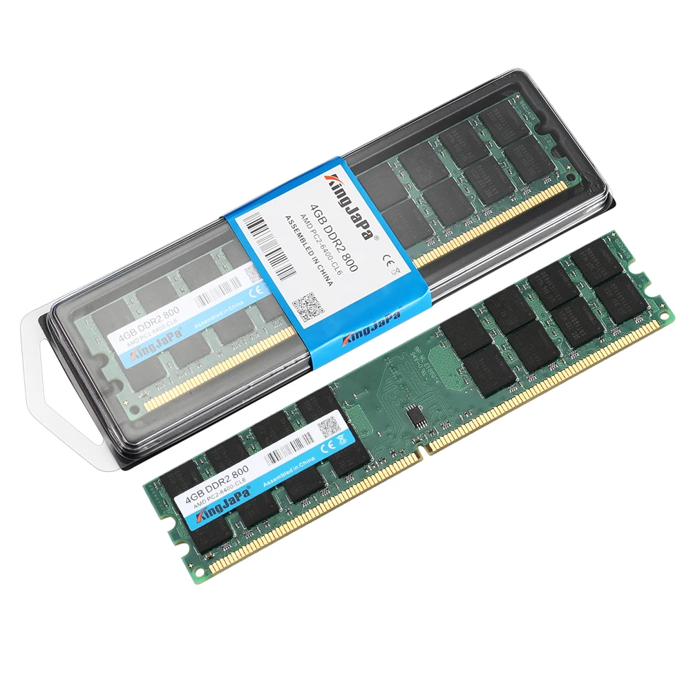 Новая оперативная память для AMD KingJaPa DDR 2 3 DDR2 DDR3/PC2 PC3-12800 10600 1 Гб 2 Гб 4 ГБ 8 ГБ настольный компьютер 667 800 1333 1600 МГц