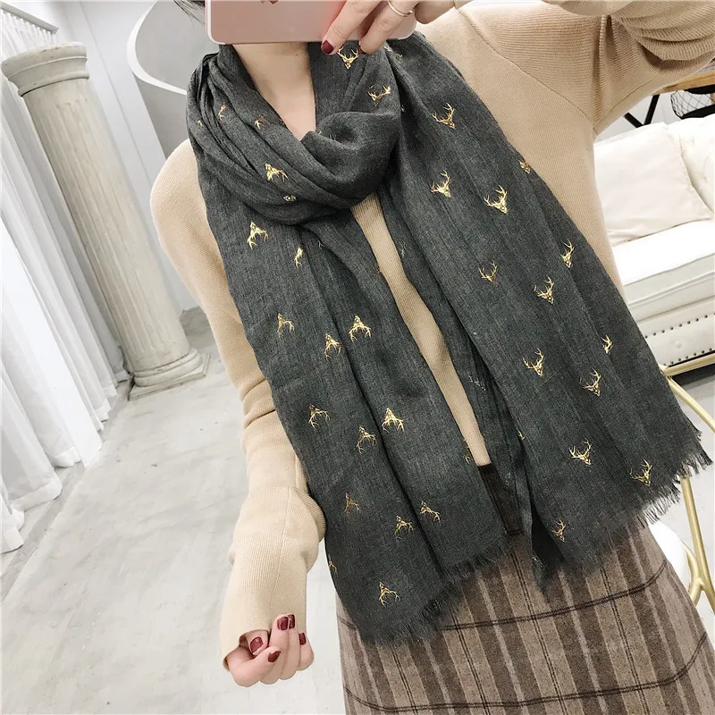 Chinese quality silk New style autumn and winter lady fashion Colour matching foulard shawl women print cotton head scarf