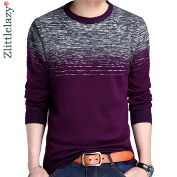

2019 brand casual autumn winter warm pullover knitted striped male sweater men mens thick mens sweaters jersey clothing 41192