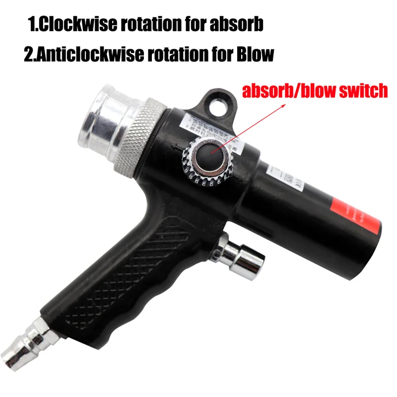 Высокого давления 2 в 1Air Duster компрессор дуть/всасывающий пистолет Тип пневматический инструмент для очистки энергосберегающий Высокое качество