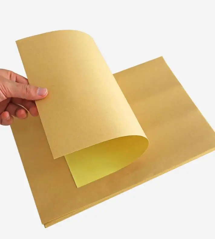 20 50 Sheets 80g A4 A5 Brown Kraft Paper Self Adhesive Sticker Printing Labels For Inkjet Laser Printing Copier Craft Paper