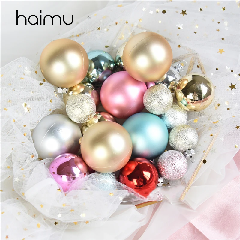 6 шт. Рождественский Декор желающий мяч вечерние сувениры костюм орнамент