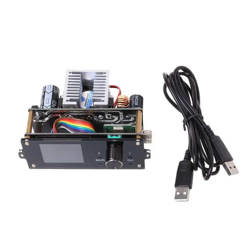 

Adjustable Voltage Power Supply Module 1.8" Color Screen LCD Display CNC DC Voltage Regulator Module