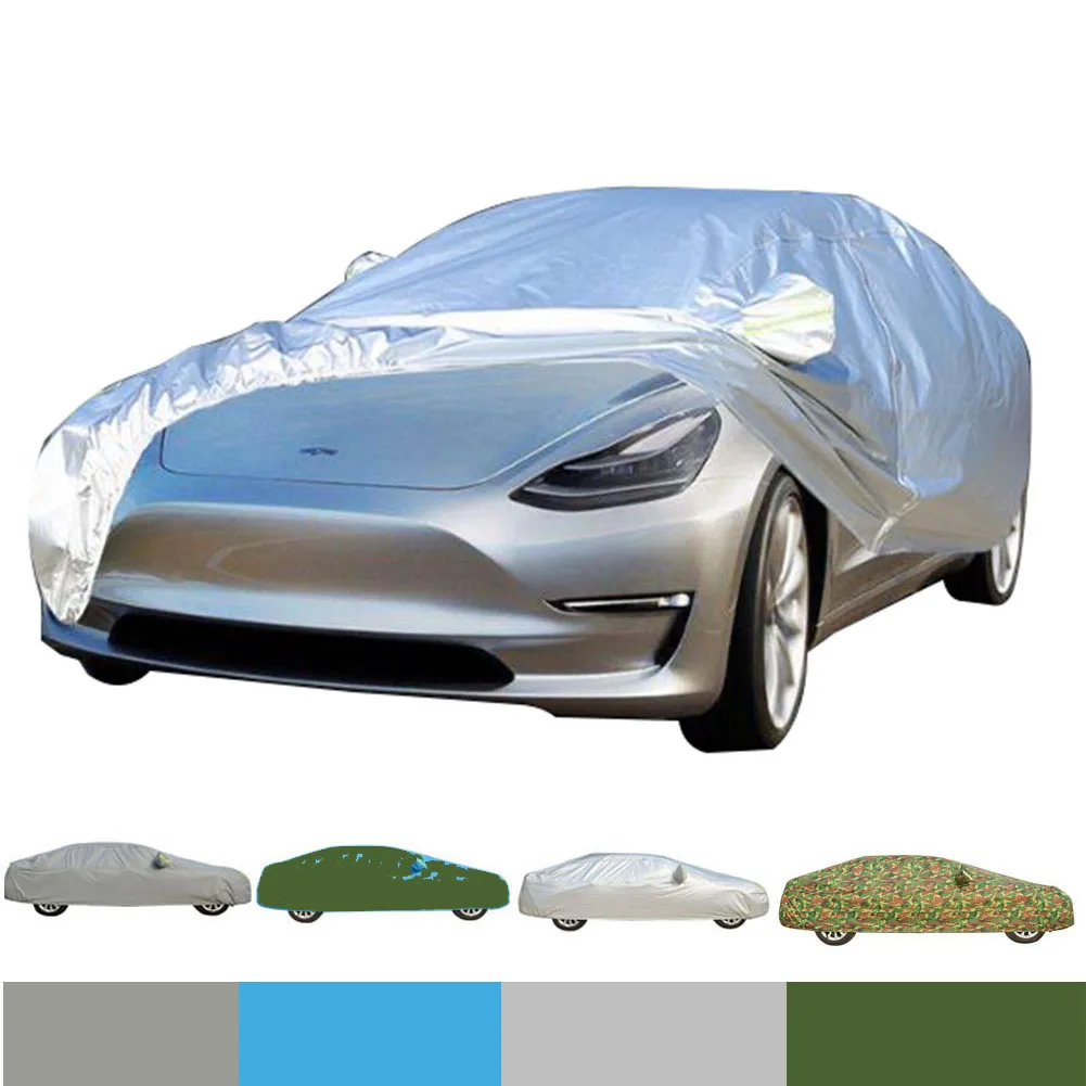 

Автомобильный чехол, водонепроницаемая Пыленепроницаемая Солнцезащитная защита для Tesla Model 3 Model S Model Y
