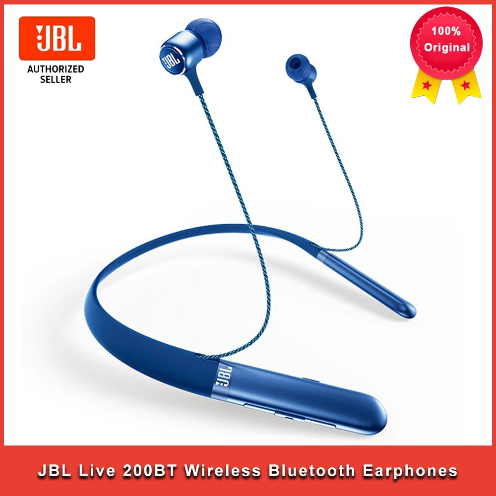 JBL Live 200BT Wireless Bluetooth Earphone Neckband Headphone