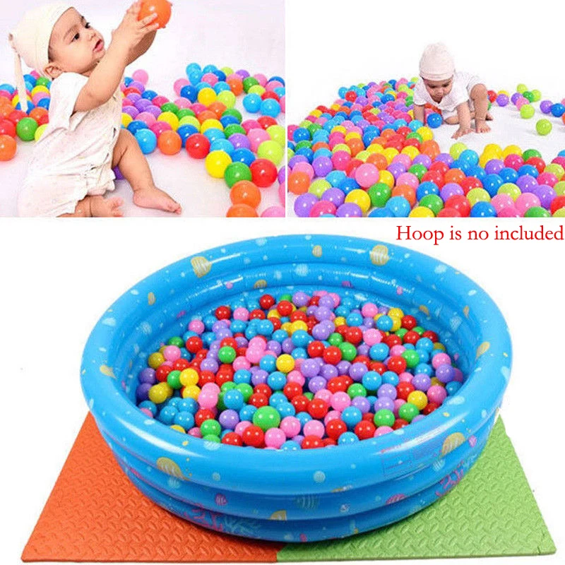 20 шт/50 шт/100 шт красочные Мячи для детей, мягкие пластиковые игрушки для океанов, детские игрушки для плавания, мячи, ямы
